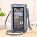 Bolsa Transversal Feminina Porta Celular com Touchscreen